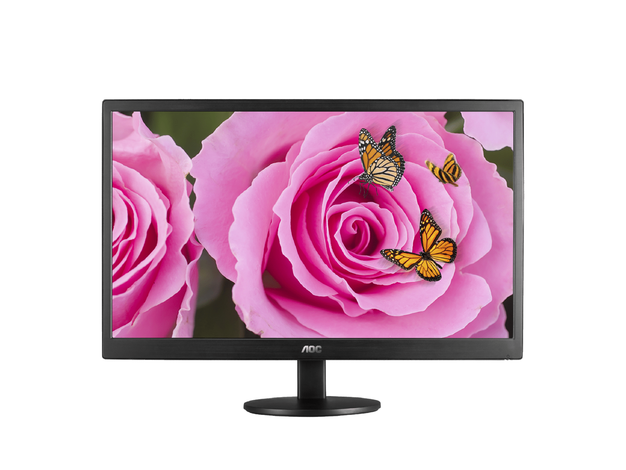 AOC 19.5" HD Monitor E2070SWHN – 1600x900 Resolution, 5ms Response Time, and Dual HDMI/VGA Inputs (image for) AOC 19.5" HD Monitor E2070SWHN – 1600x900 Resolution, 5ms Response Time, and Dual HDMI/VGA Inputs