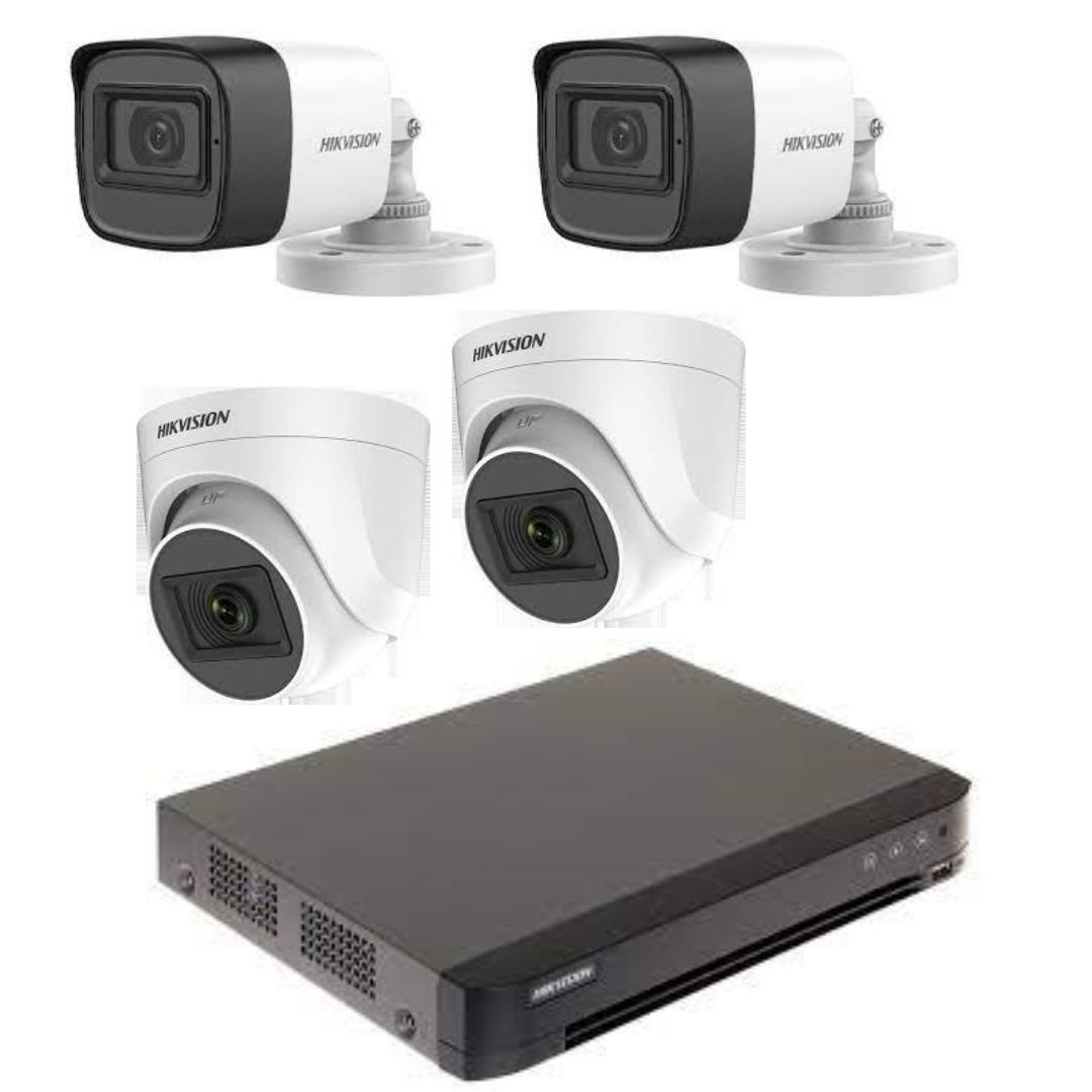 Hikvision CCTV 4-Channel Set – 2x DS-2CE76D0T-EXIPF (Indoor) + 2x DS-2CE16D0T-EXIF (Outdoor) Cameras with DS-7204HQHI-K1/E DVR (image for) Hikvision CCTV 4-Channel Set – 2x DS-2CE76D0T-EXIPF (Indoor) + 2x DS-2CE16D0T-EXIF (Outdoor) Cameras with DS-7204HQHI-K1/E DVR